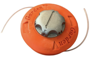 Катушка для мотокоси тип Гарден помаранчева з металевим носом на підшипнику DEKER N-A002