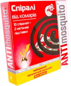 Спіраль від комарів "Anti mosquito" 10 шт. ФОРСЕ