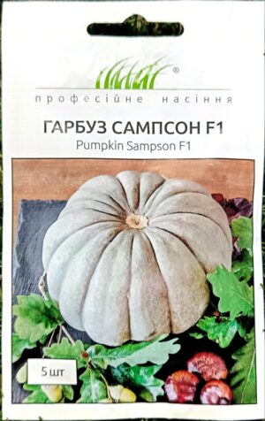 Сампсон F1, 5 шт. ПРОФЕСІЙНЕ НАСІННЯ гарбуз