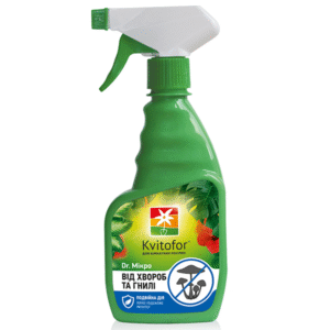 Dr. Мікро «Kvitofor» від хвороб та гнилі спрей 300 мл.