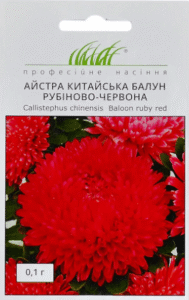 Айстра балун рубіново-червона