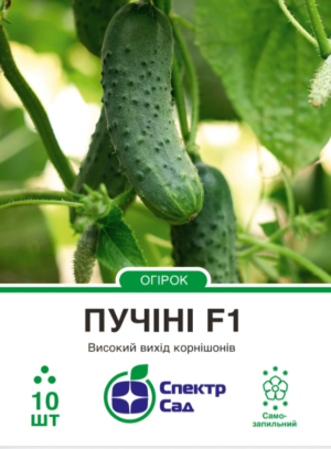 Пучіні F1 10 шт. СПЕКТР САД огірок