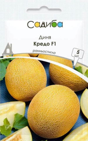 Диня Кредо F1, 5 шт. Садиба