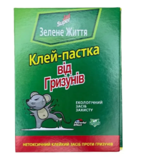 Клеюча пластина від мишей велика 14.5 х 20.5 см