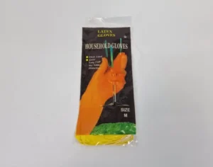 Гумові латексні рукавички, міцні, LATEX Gloves, розмір M